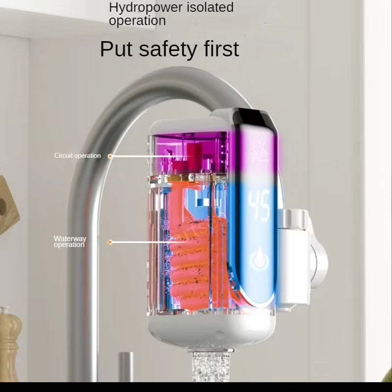 Instant Hot & Cold Water Faucet – Safe, Adjustable, and Easy to Install