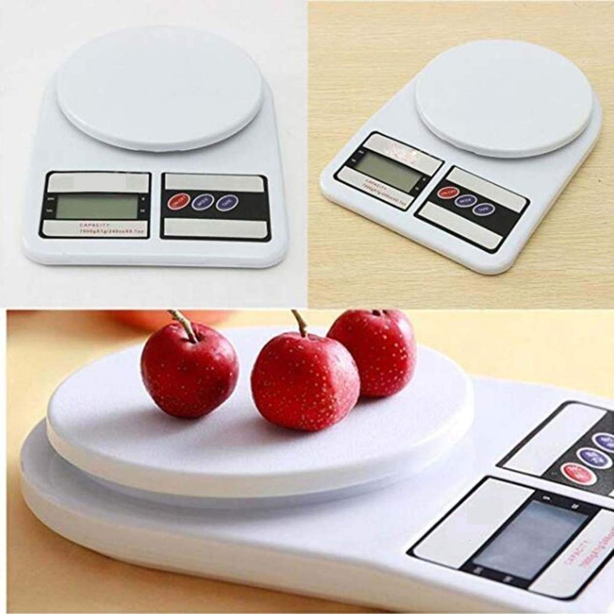 Digital Kitchen Weight Scale (Without LED) – 10kg Capacity, Compact & Accurate for Cooking and Baking