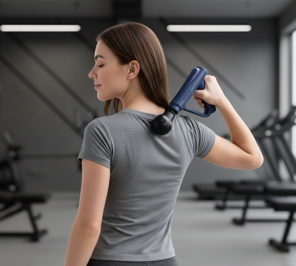 Mini Fascial Gun Deep Tissue Muscle Massager (Rechargeable)
