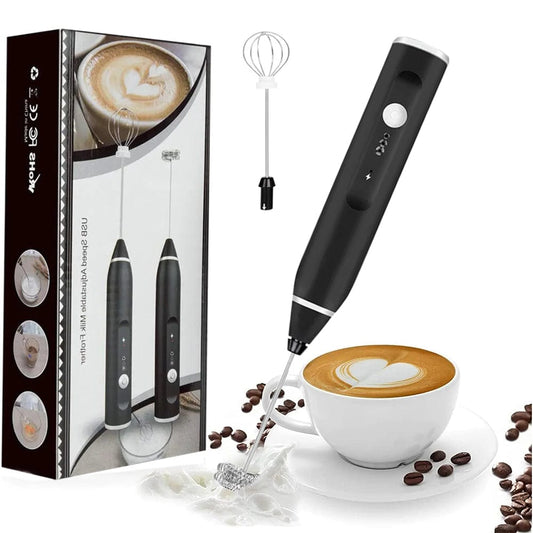 Rechargeable Coffee Beater – Compact Electric Mixer for Coffee & Drinks