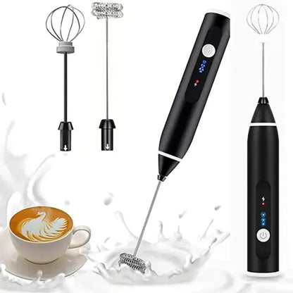Rechargeable Coffee Beater – Compact Electric Mixer for Coffee & Drinks
