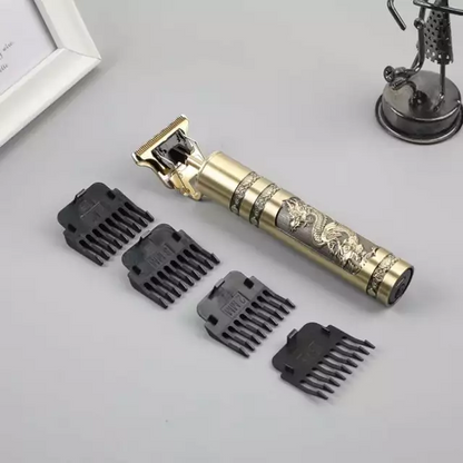 Vintage T9 Precision Hair Trimmer for Men – USB Rechargeable - Gobazarstore - Vintage T9 Precision Hair Trimmer for Men – USB Rechargeable
