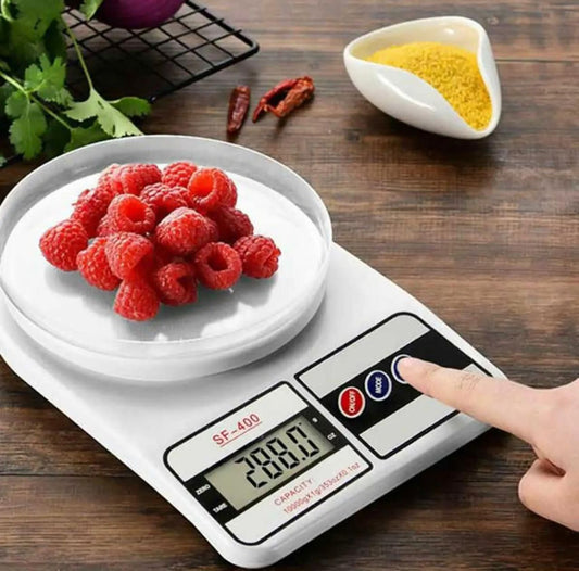 Digital Kitchen Weight Scale (Without LED) – 10kg Capacity, Compact & Accurate for Cooking and Baking