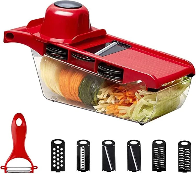 10-in-1 Multi-Functional Mandoline Vegetable Slicer – Effortless Food Prep