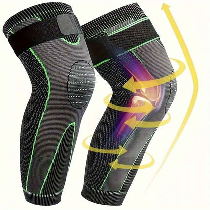 Elastic Non-Slip Knee Pad Leg Sleeve for Running & Sports