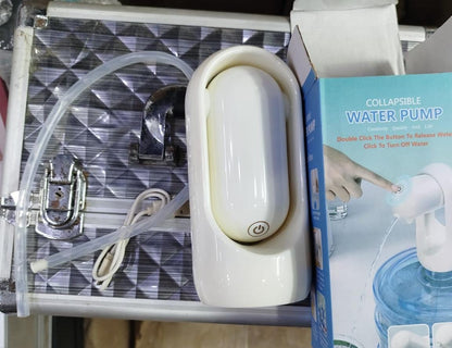 Portable Collapsible Electric Water Pump – USB Rechargeable, Hygienic & Convenient