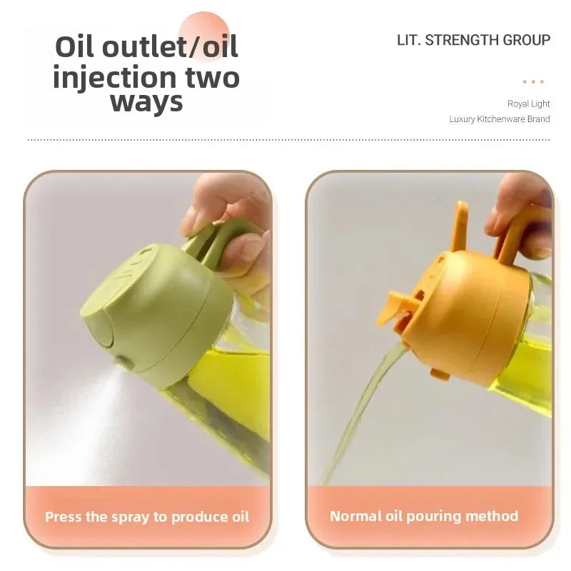 2 in 1 Leakproof Oil Dispenser Bottle 500 ML