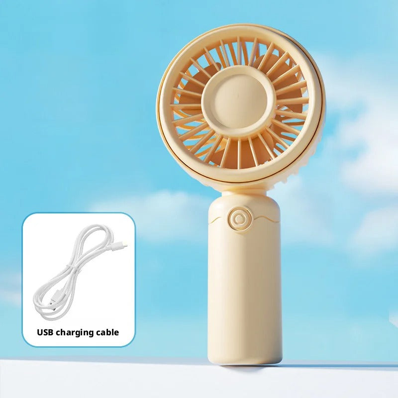 Handheld Portable Mini Fan – USB Rechargeable 3 Speed