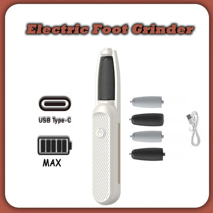 Rechargeable Electric Foot File – Callus Remover for Soft, Smooth Feet