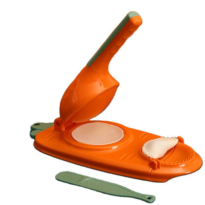 2-in-1 Manual Dumpling & Empanada Maker – Easy Homemade Wrappers & Perfect Sealing Press