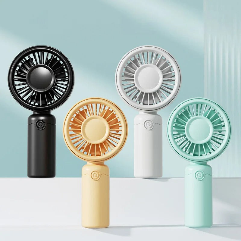 Handheld Portable Mini Fan – USB Rechargeable 3 Speed