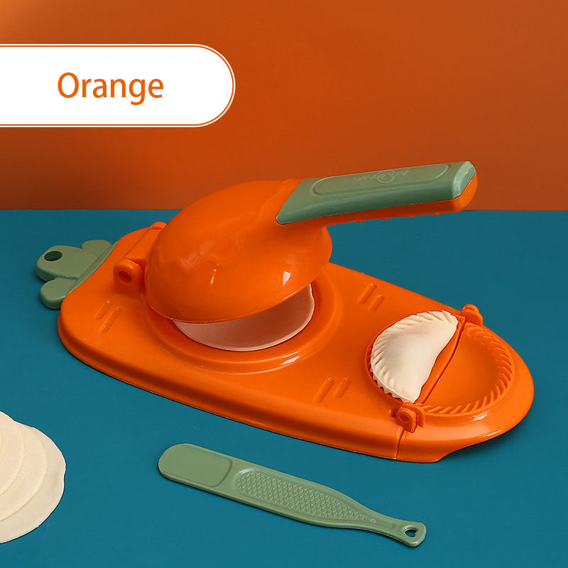2-in-1 Manual Dumpling & Empanada Maker – Easy Homemade Wrappers & Perfect Sealing Press