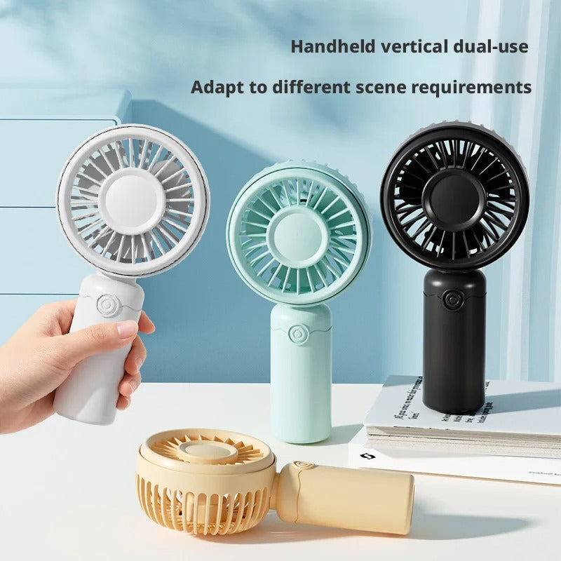 Handheld Portable Mini Fan – USB Rechargeable 3 Speed