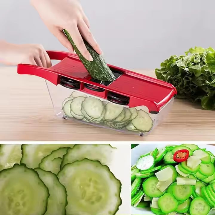 10-in-1 Multi-Functional Mandoline Vegetable Slicer – Effortless Food Prep