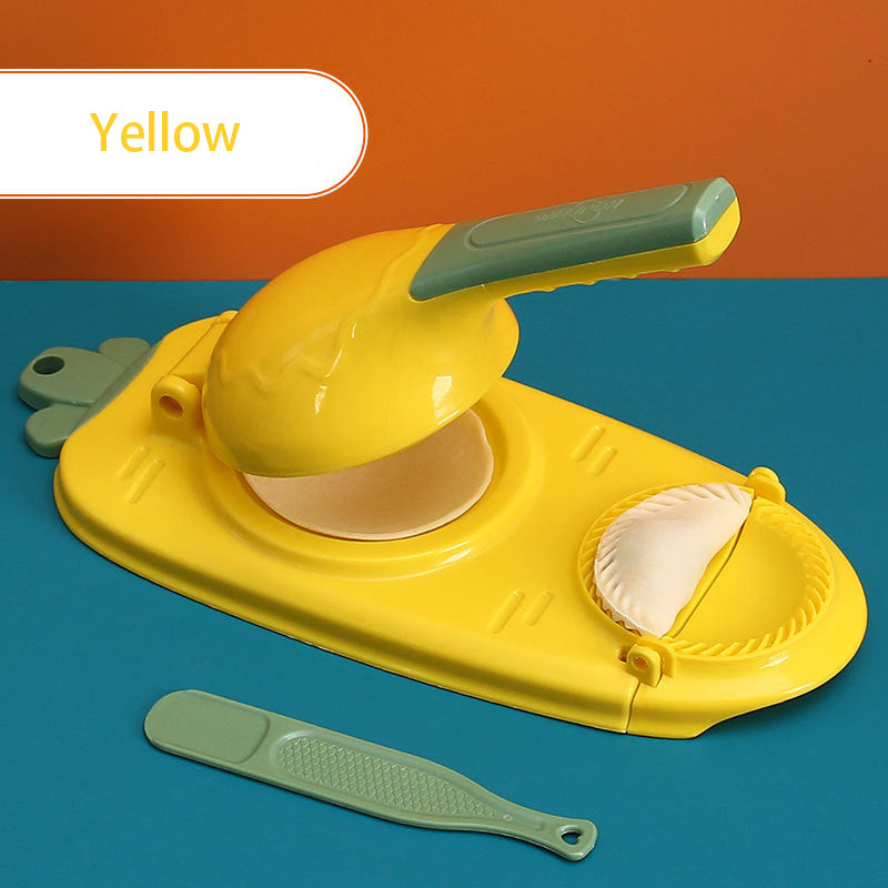2-in-1 Manual Dumpling & Empanada Maker – Easy Homemade Wrappers & Perfect Sealing Press