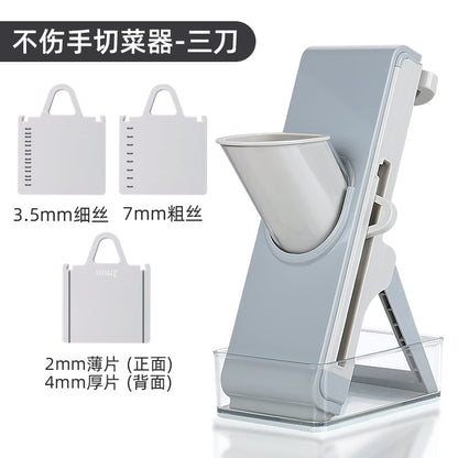 Mandoline Slicer Vegetable Cutter – Adjustable Blades for Safe, Easy & Efficient Meal Prep