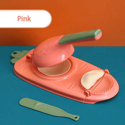 2-in-1 Manual Dumpling & Empanada Maker – Easy Homemade Wrappers & Perfect Sealing Press