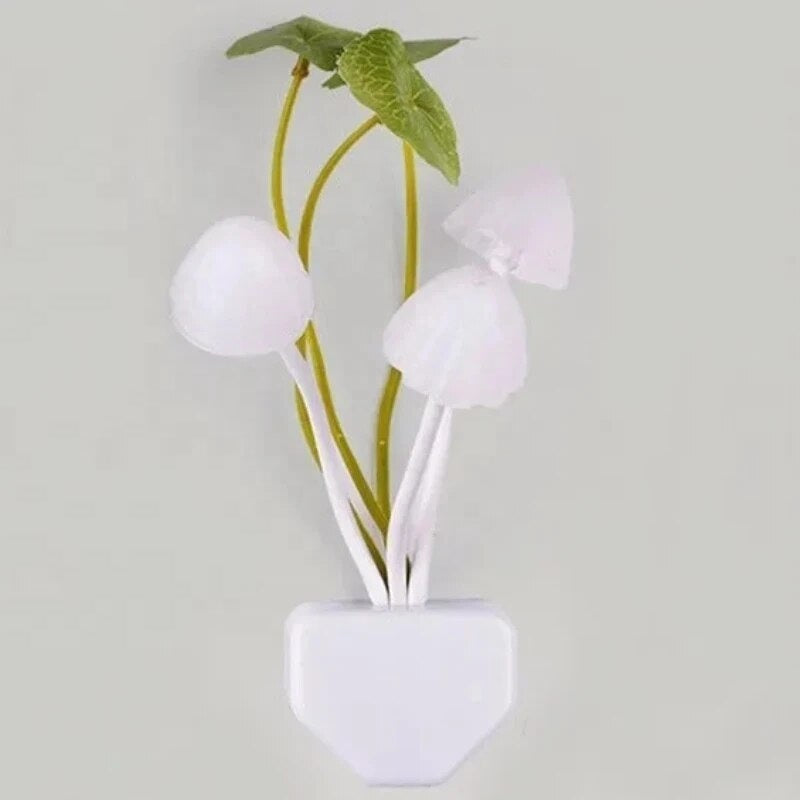 Mushroom LED Night Light – Automatic, Energy-Efficient & Child-Friendly