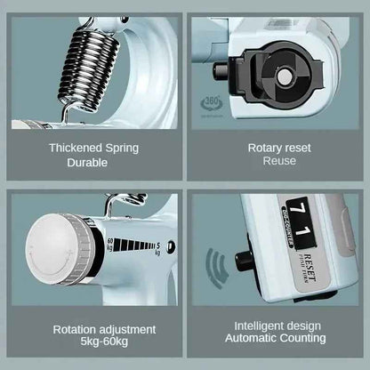 Adjustable Hand & Wrist Strengthener with Counter – Durable and Comfortable