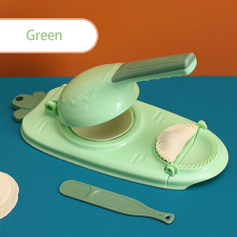 2-in-1 Manual Dumpling & Empanada Maker – Easy Homemade Wrappers & Perfect Sealing Press