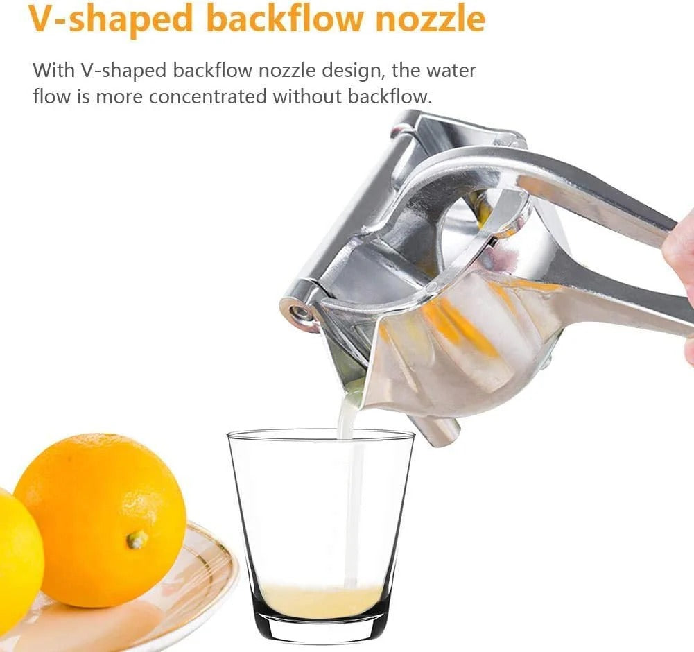 Handheld Citrus Juicer – Durable Stainless Steel Lemon & Orange Clip Juicer