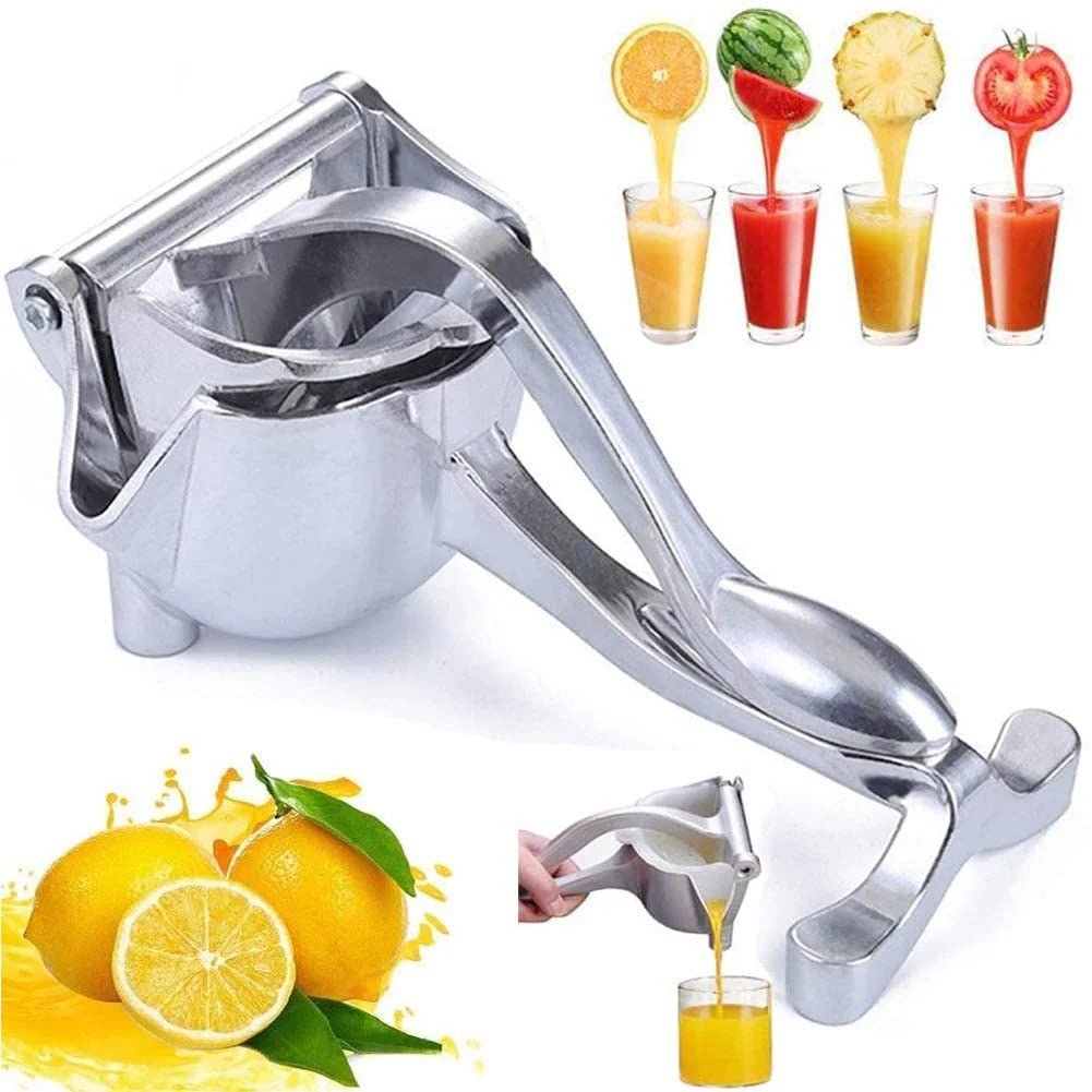Handheld Citrus Juicer – Durable Stainless Steel Lemon & Orange Clip Juicer
