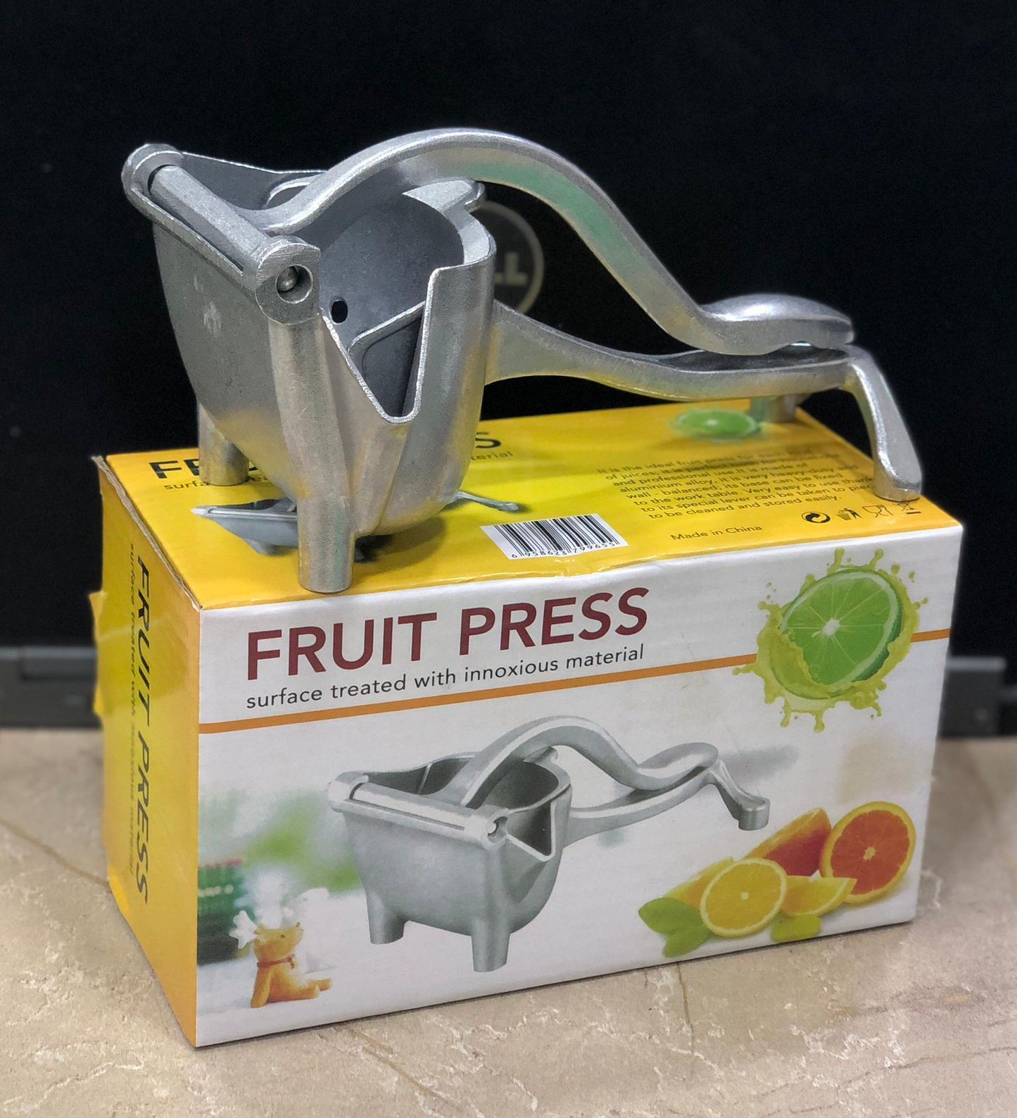 Handheld Citrus Juicer – Durable Stainless Steel Lemon & Orange Clip Juicer