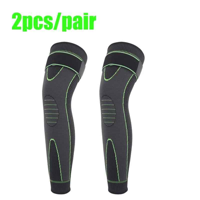 Elastic Non-Slip Knee Pad Leg Sleeve for Running & Sports