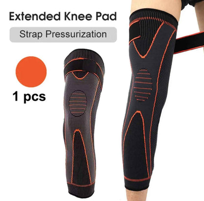 Elastic Non-Slip Knee Pad Leg Sleeve for Running & Sports