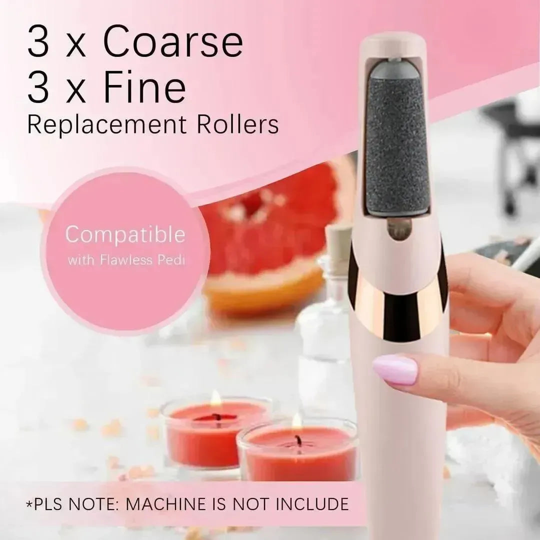 Rechargeable Electric Foot File – Callus Remover for Soft, Smooth Feet