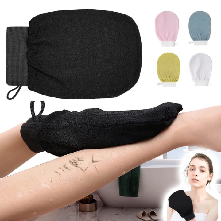 1pcs Premium Exfoliating Gloves – Deep Dead Skin Remover & Body Scrubber for Bathing and Massage